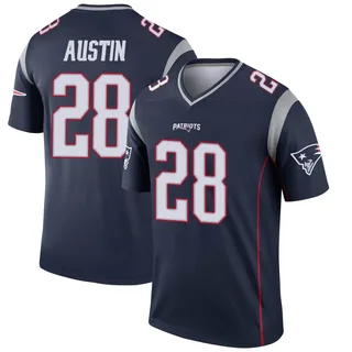 Alex Austin Youth New England Patriots Nike Jersey - Legend Navy