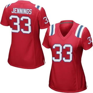 Anfernee Jennings Women's New England Patriots Nike Alternate Jersey - Game Red