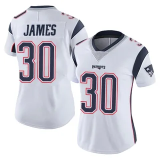 DJ James Women's New England Patriots Nike Vapor Untouchable Jersey - Limited White