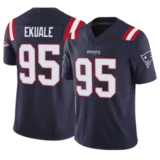 Daniel Ekuale Men's New England Patriots Vapor F.U.S.E. Jersey - Limited Navy