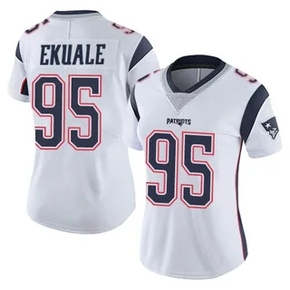 Daniel Ekuale Women's New England Patriots Nike Vapor Untouchable Jersey - Limited White