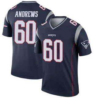 David Andrews Youth New England Patriots Nike Jersey - Legend Navy