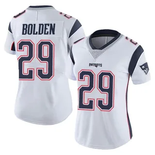 Isaiah Bolden Women's New England Patriots Nike Vapor Untouchable Jersey - Limited White