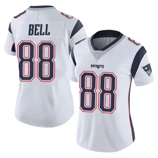 Jaheim Bell Women's New England Patriots Nike Vapor Untouchable Jersey - Limited White