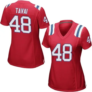 Jahlani Tavai Women's New England Patriots Nike Alternate Jersey - Game Red