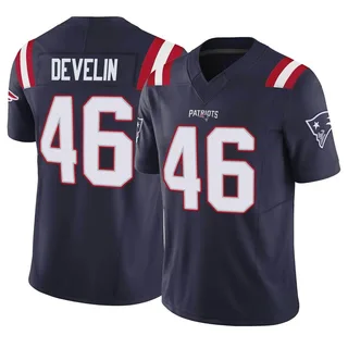 James Develin Men's New England Patriots Vapor F.U.S.E. Jersey - Limited Navy