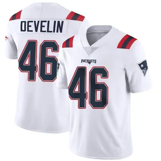 James Develin Youth New England Patriots Nike Vapor Untouchable Jersey - Limited White