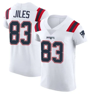 John Jiles Men's New England Patriots Vapor Untouchable Jersey - Elite White