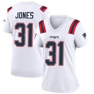 Jonathan Jones Women's New England Patriots Nike Jersey - Game White