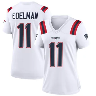 Julian Edelman Women's New England Patriots Nike Jersey - Game White