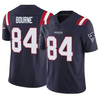 Kendrick Bourne Men's New England Patriots Vapor F.U.S.E. Jersey - Limited Navy