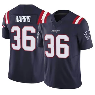 Kevin Harris Men's New England Patriots Vapor F.U.S.E. Jersey - Limited Navy