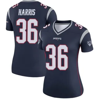 Kevin Harris Women's New England Patriots Nike Jersey - Legend Navy