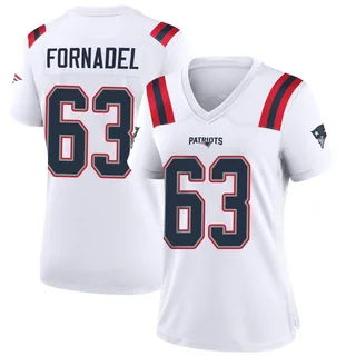 Liam Fornadel Women's New England Patriots Nike Jersey - Game White