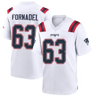 Liam Fornadel Youth New England Patriots Nike Jersey - Game White