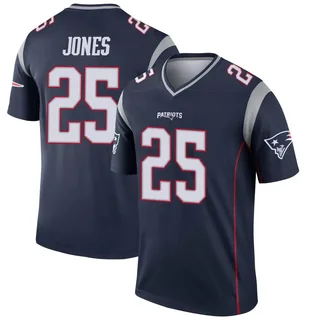 Marcus Jones Youth New England Patriots Nike Jersey - Legend Navy