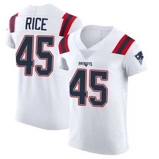 Monty Rice Men's New England Patriots Vapor Untouchable Jersey - Elite White