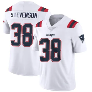 Rhamondre Stevenson Youth New England Patriots Nike Vapor Untouchable Jersey - Limited White