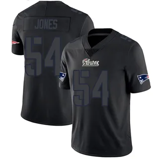 Truman Jones Youth New England Patriots Nike Jersey - Limited Black Impact