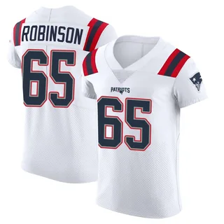 Tyrese Robinson Men's New England Patriots Vapor Untouchable Jersey - Elite White