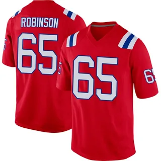 Tyrese Robinson Youth New England Patriots Nike Alternate Jersey - Game Red